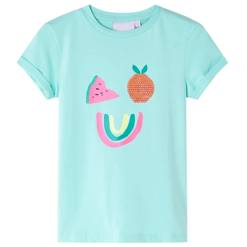 children's T-shirt Ecru 116 children's T-shirt Light mint green 104 children's T-shirt