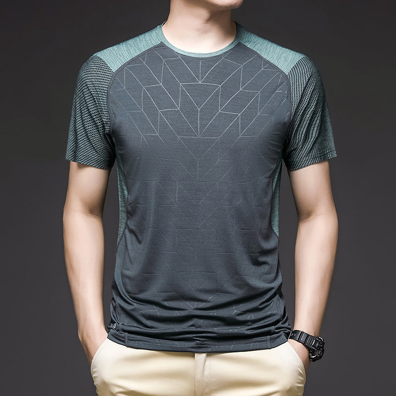 T-Shirt Men's Short-Sleeved t-Shirt Quick-Drying Clothes