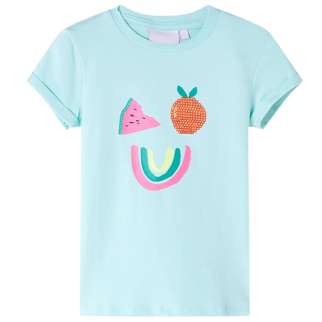 children's T-shirt Ecru 116 children's T-shirt Light mint green 104 children's T-shirt