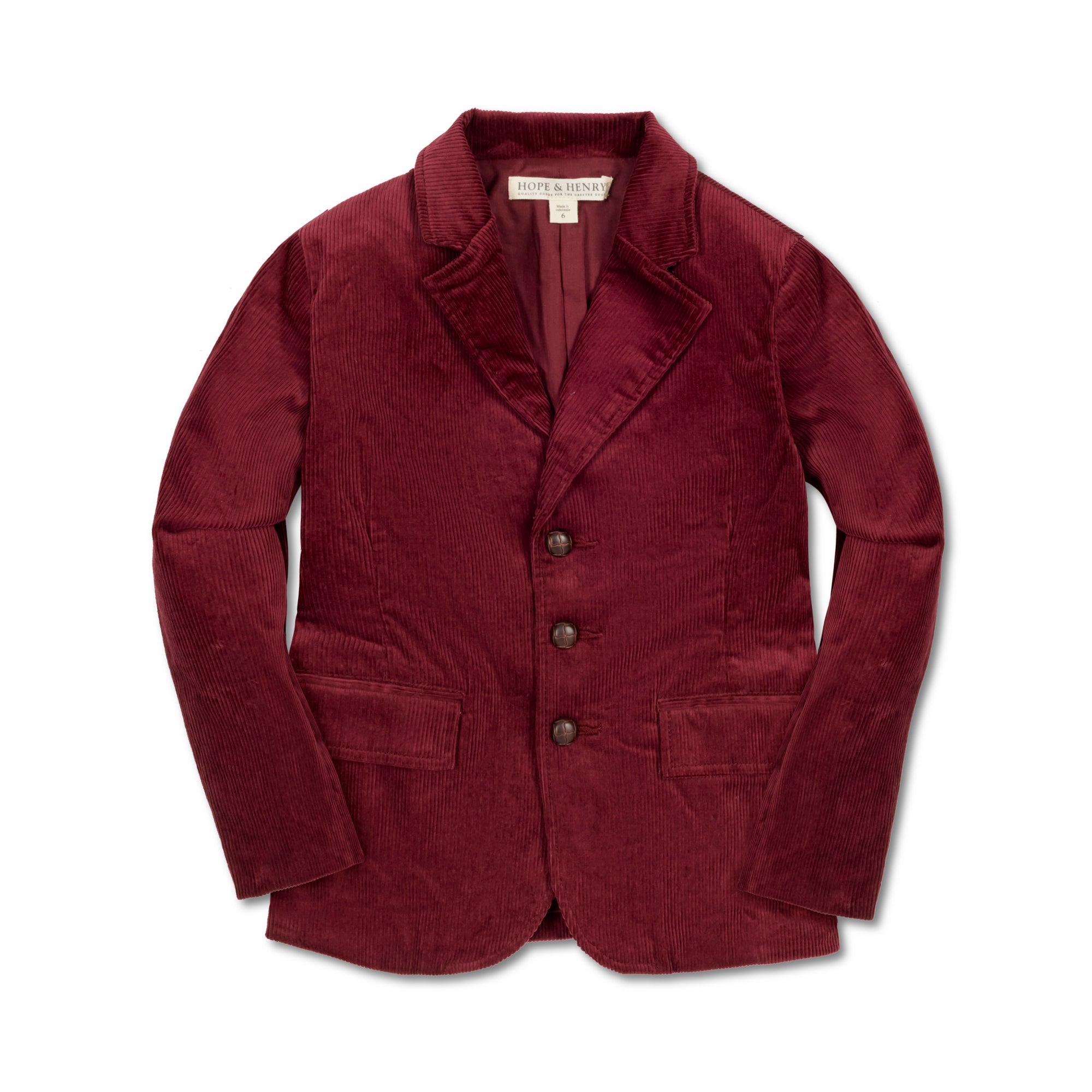 Organic Corduroy Blazer with Elbow Patches - Baby