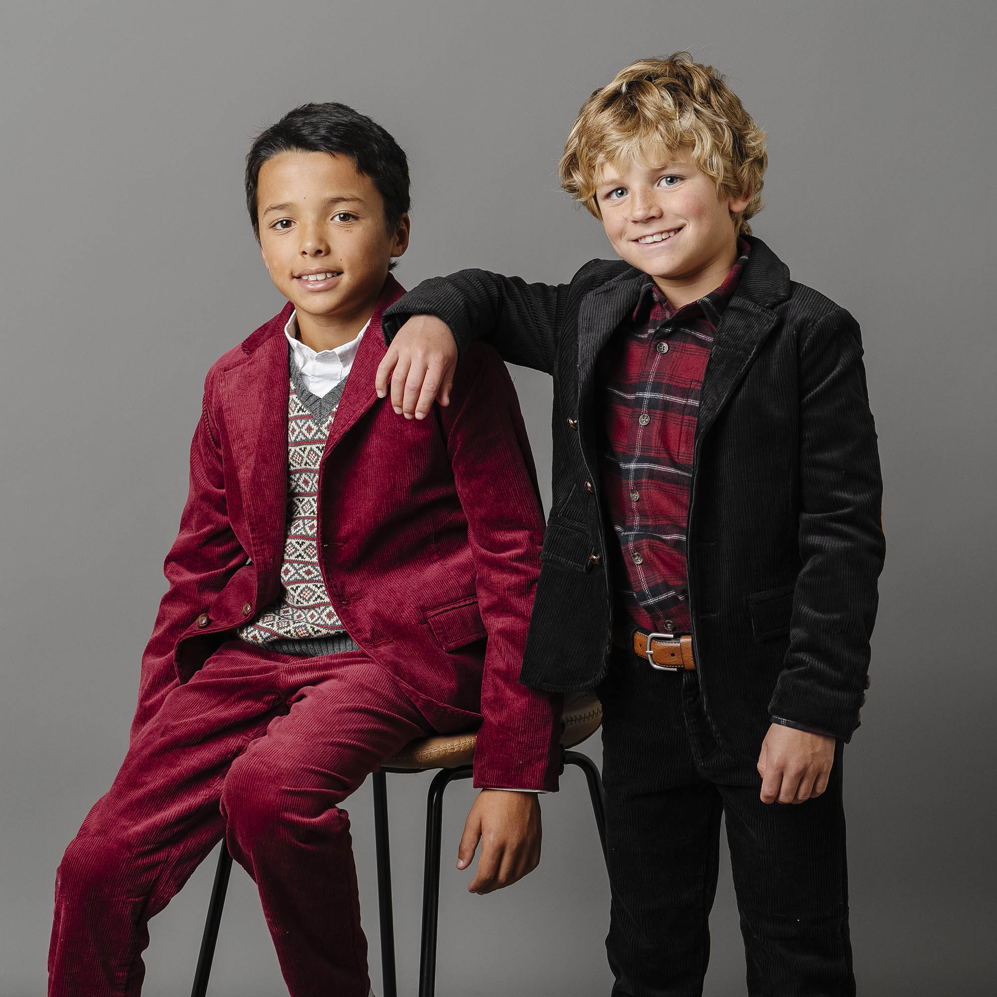 Organic Corduroy Blazer with Elbow Patches - Baby