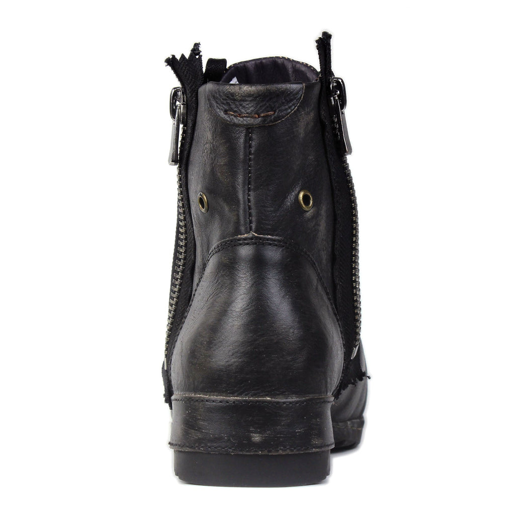 Men's Leather Ankle Boots OS-5008-8-E-F