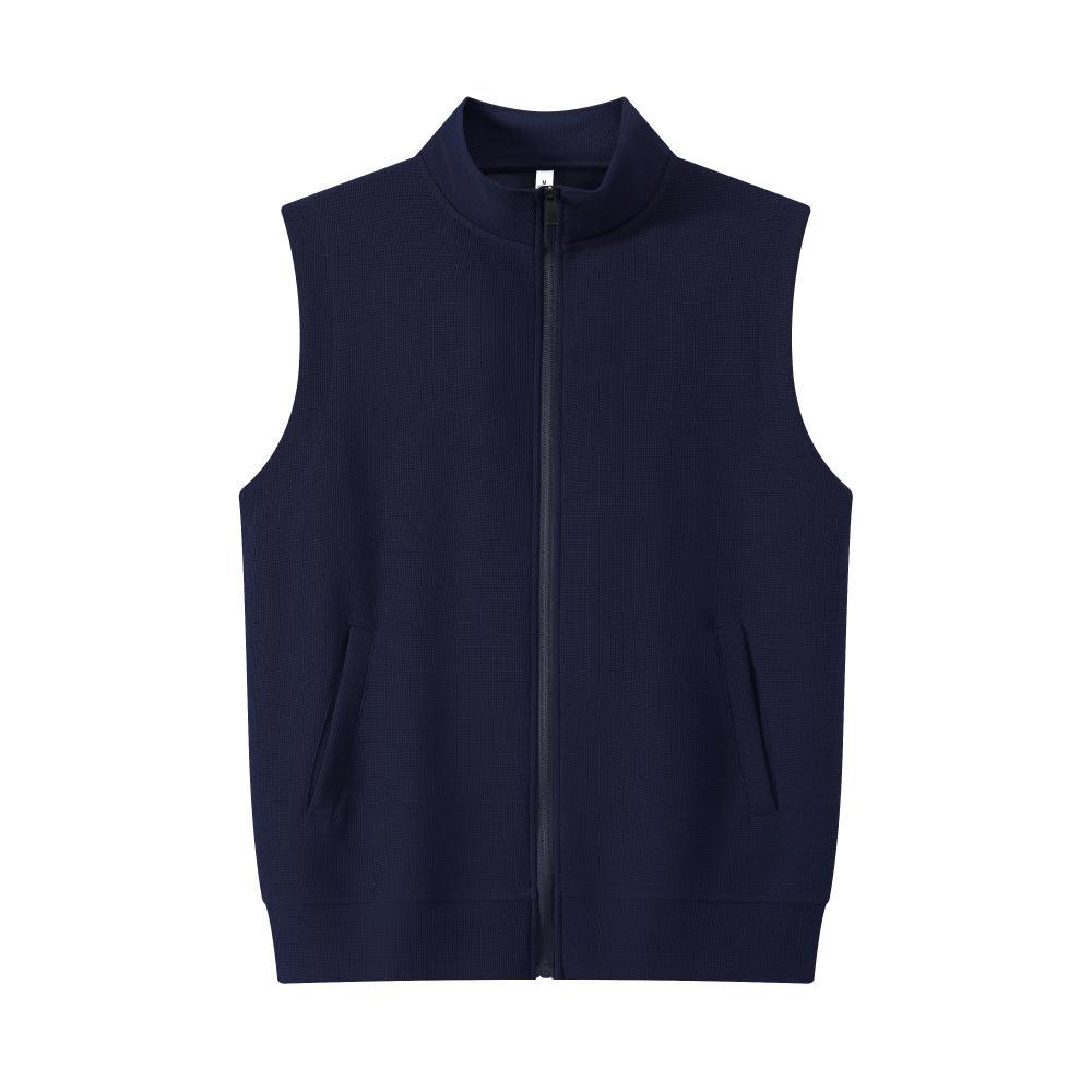 Solid Color Hoodie Vest For Women