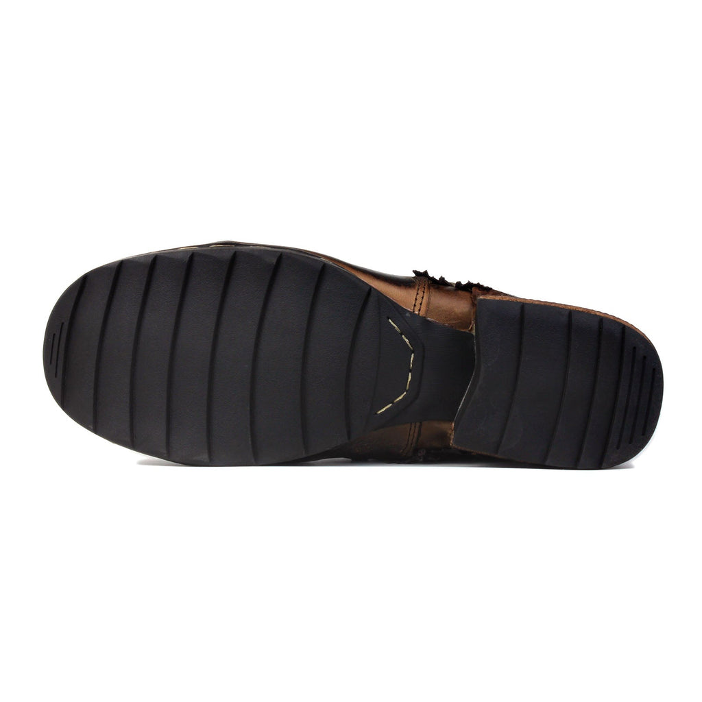 Men's Leather Ankle Boots OS-5008-8-E-F