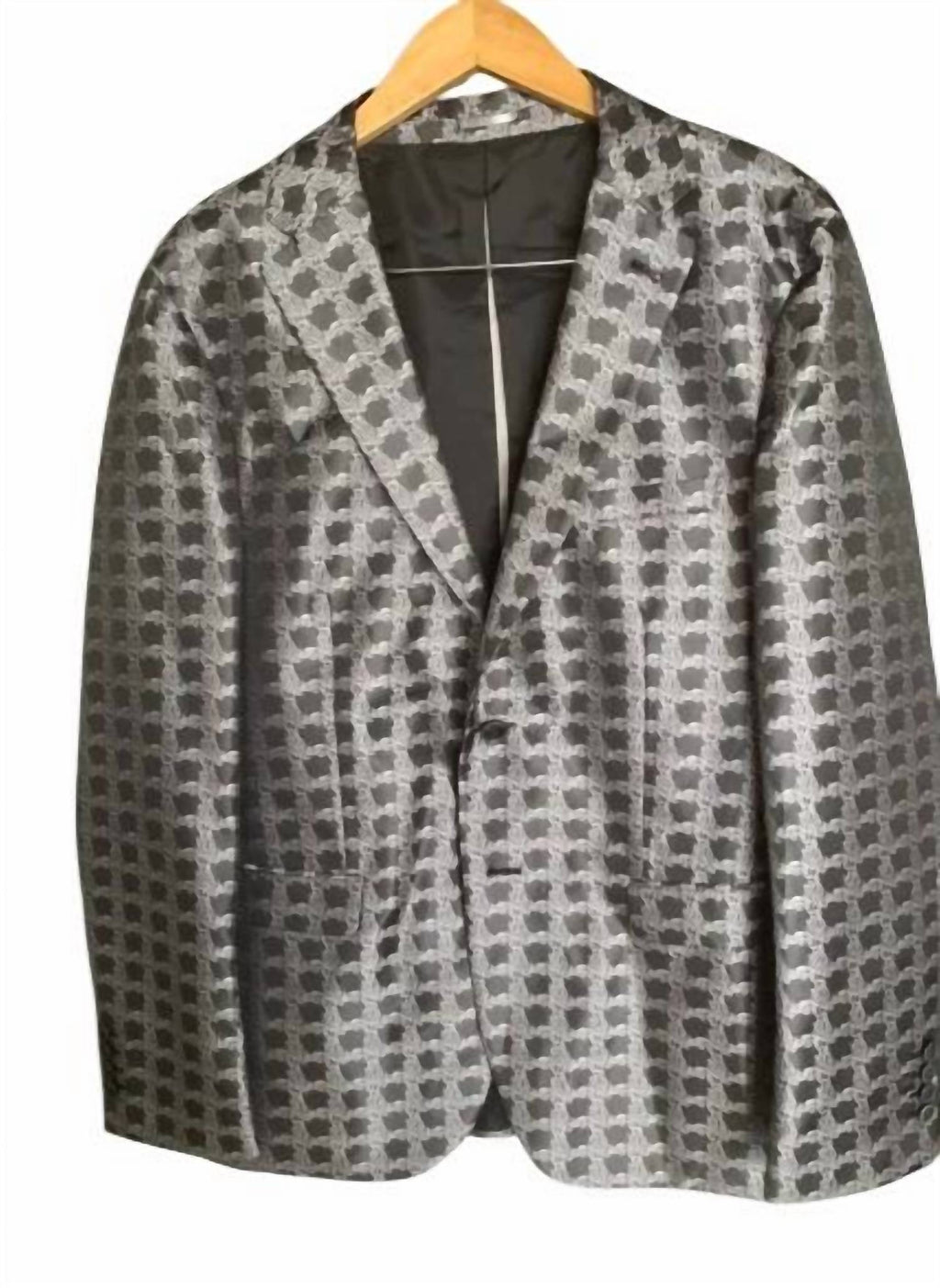 Two Tone Checked Blazer