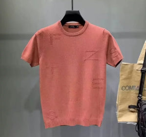 T-shirt Men's Casual Slim Half-sleeved Bottoming Shirt T-shirt Top