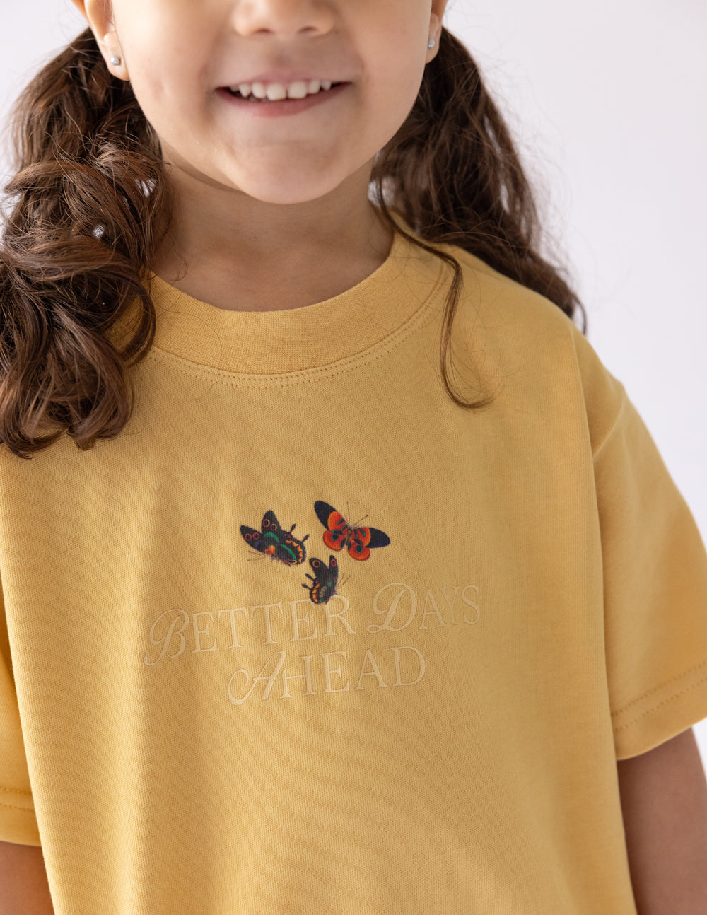 Better Days Butterfly Kids Tee