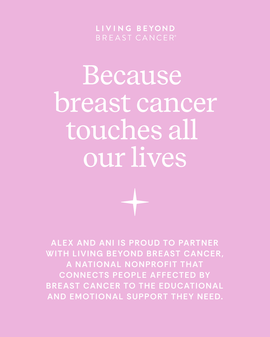 'Hope' Breast Cancer Awareness Pink Ribbon Necklace