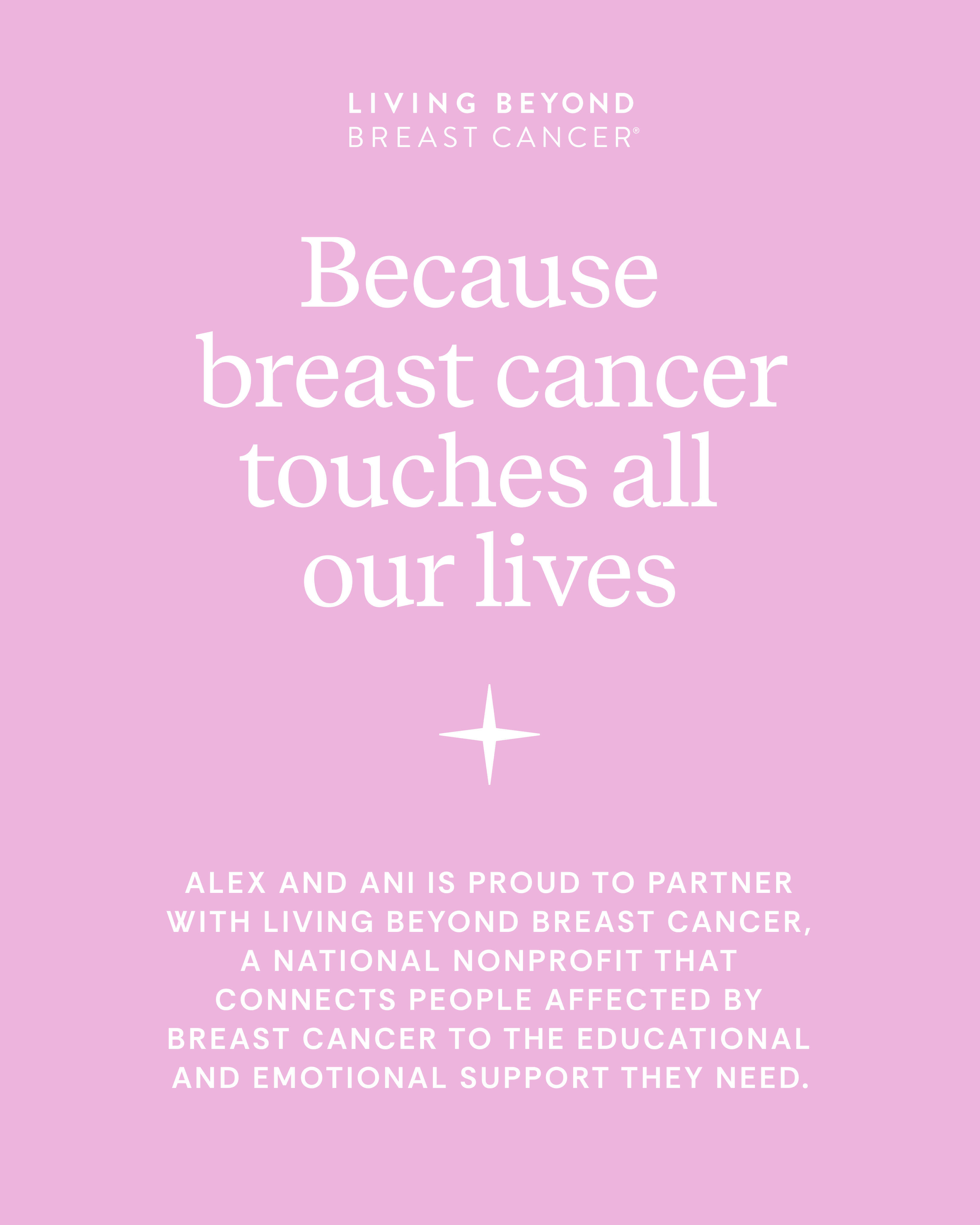 'Hope' Breast Cancer Awareness Pink Ribbon Necklace