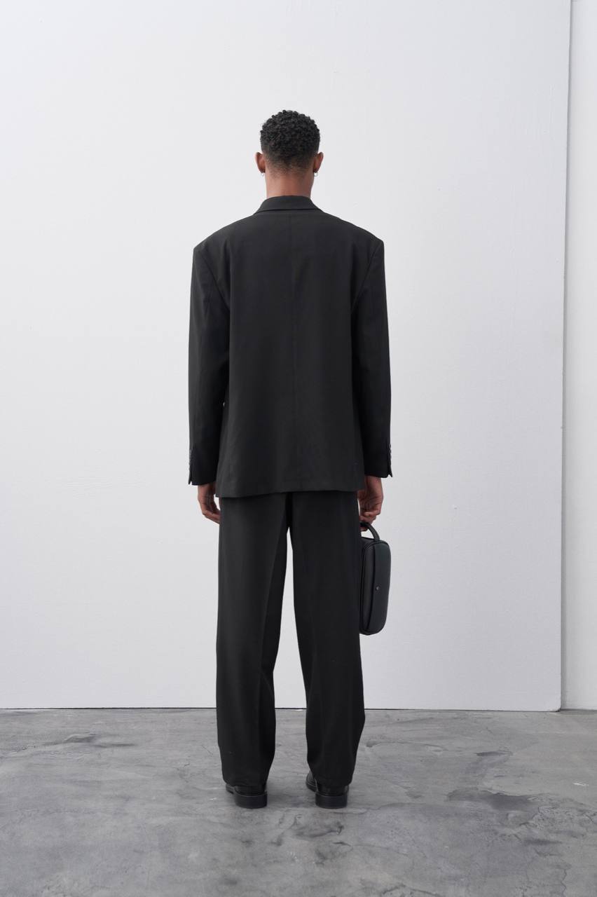 Classic Double Breasted Blazer Suit