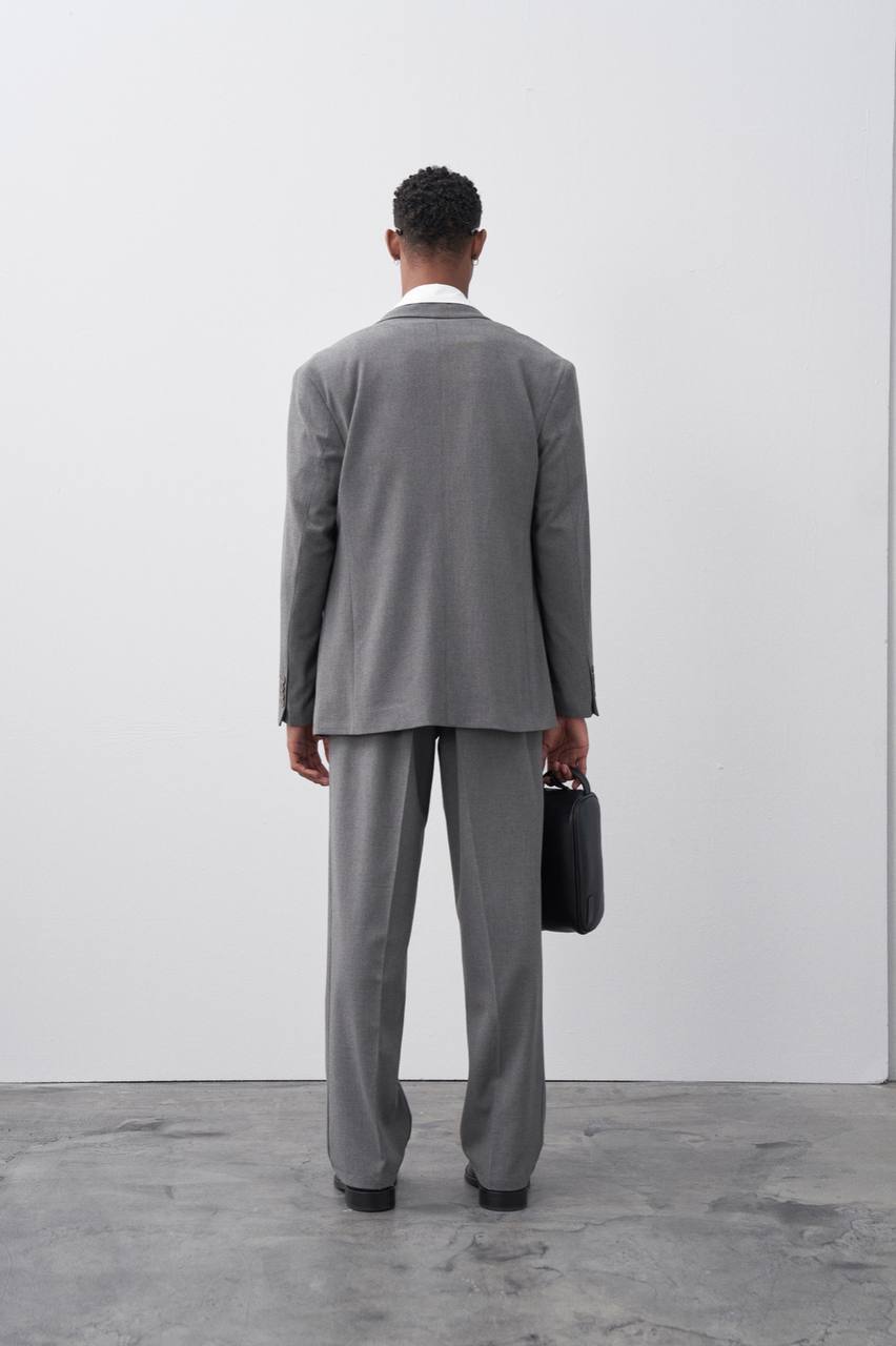 Classic Double Breasted Blazer Suit