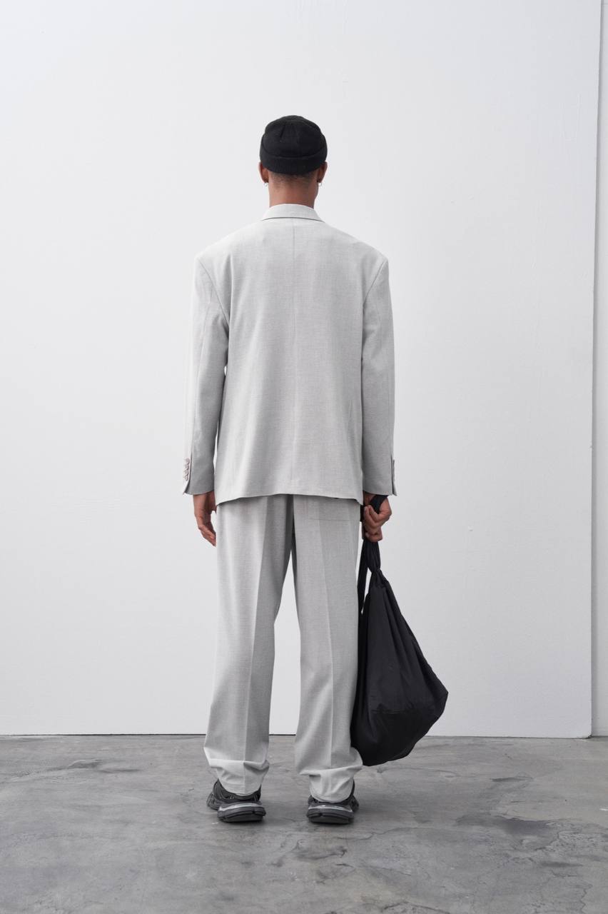 Classic Double Breasted Blazer Suit