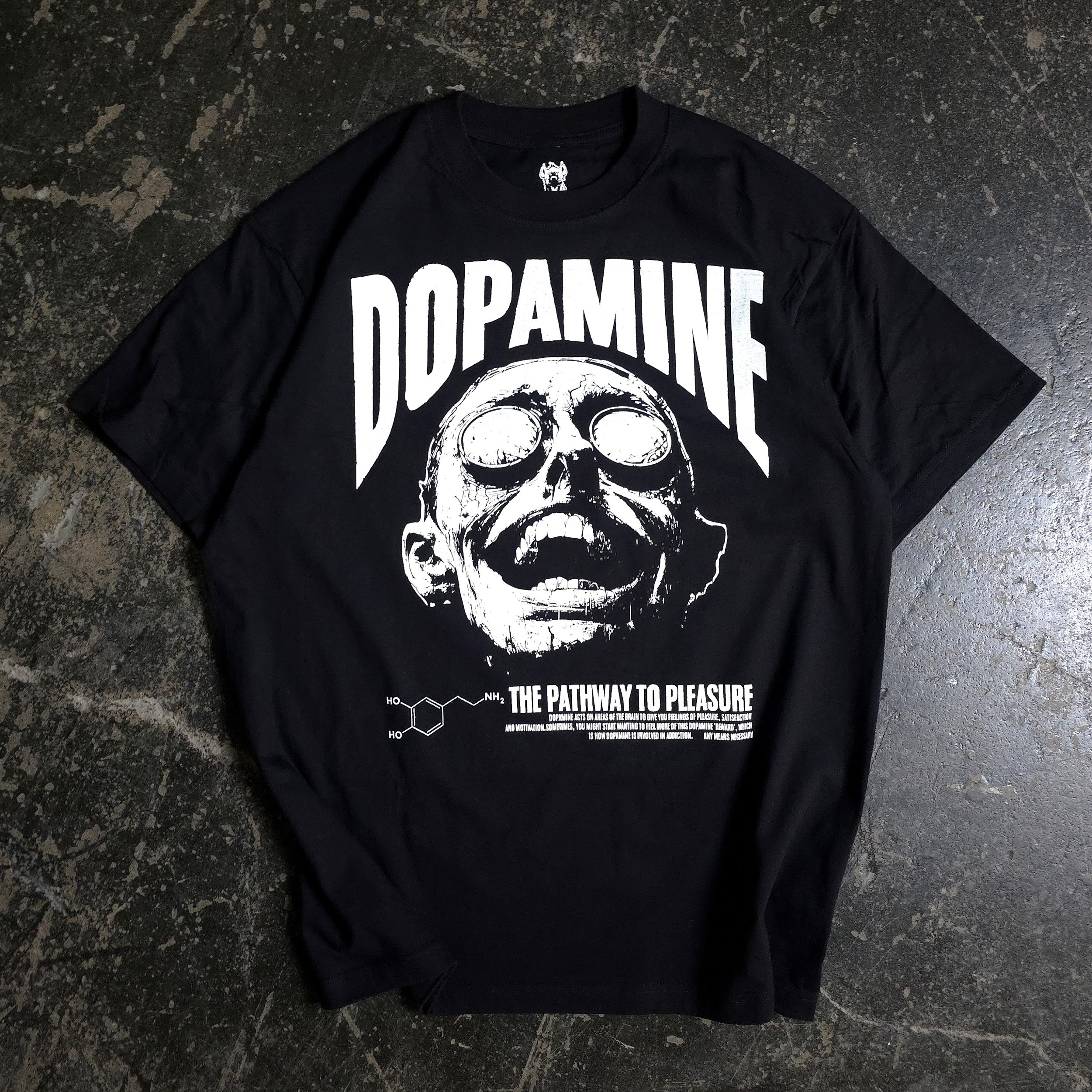 Dopamine T-Shirt Black