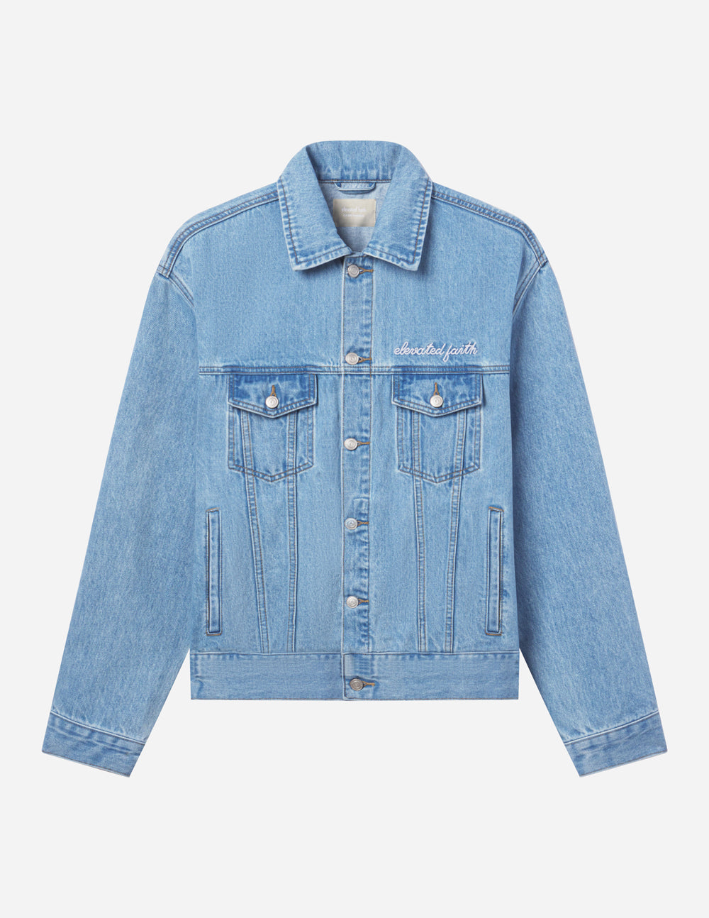 God of Miracles Denim Jacket
