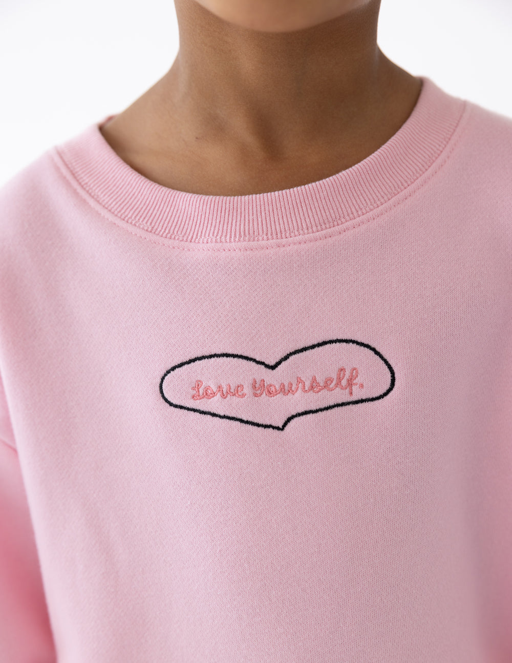 Love Yourself Kids Crewneck