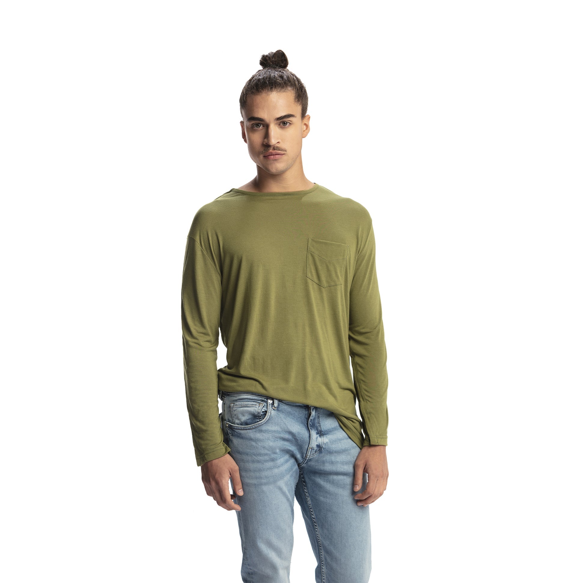 Tear Away Men's Post-surgery Shirt - Long Sleeve