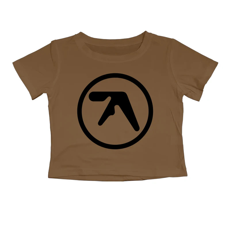 Punk Aphex Twin Print T-Shirt Oversize