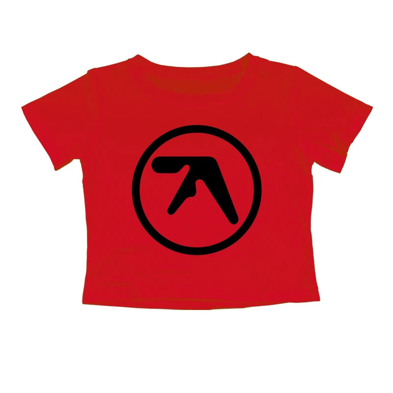 Punk Aphex Twin Print T-Shirt Oversize
