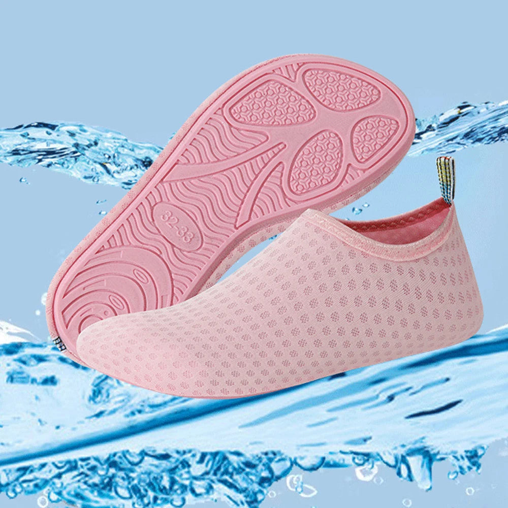 Water Shoes Rubber Sole Mesh Hole