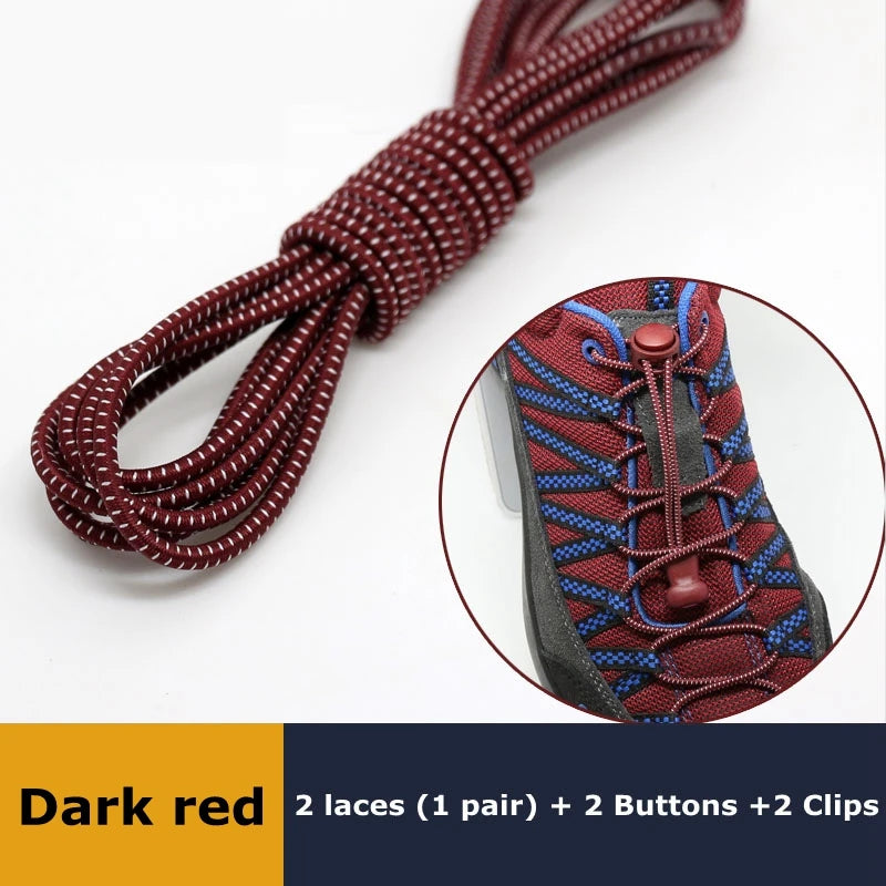 1Pair Shoelaces for Sneaker Elastic