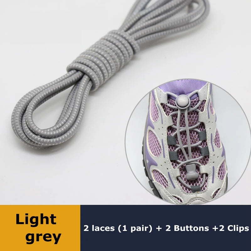1Pair Shoelaces for Sneaker Elastic