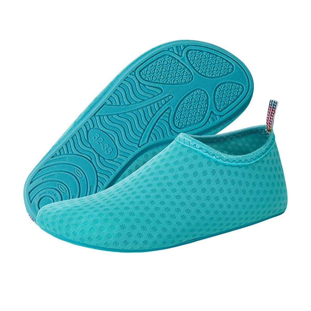 Water Shoes Rubber Sole Mesh Hole