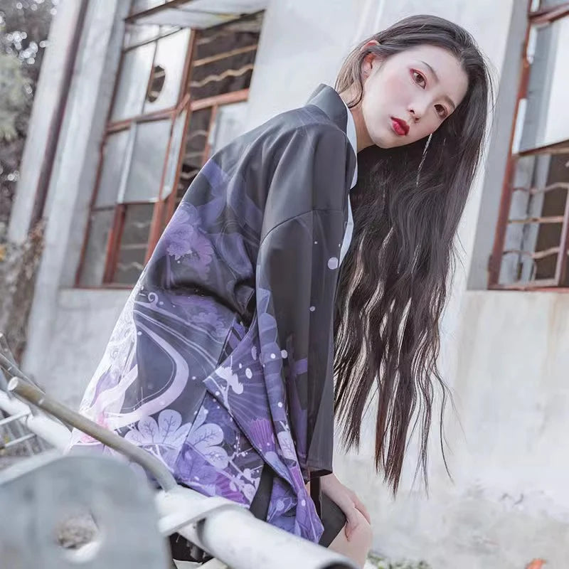 Japanese Yukata Streetwear Shirt