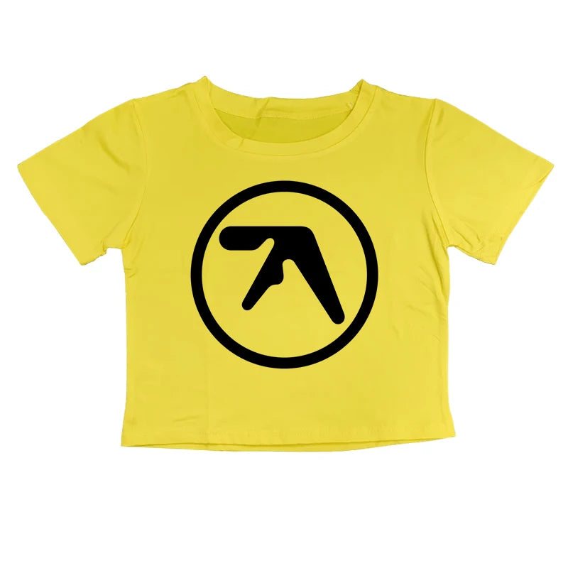 Punk Aphex Twin Print T-Shirt Oversize