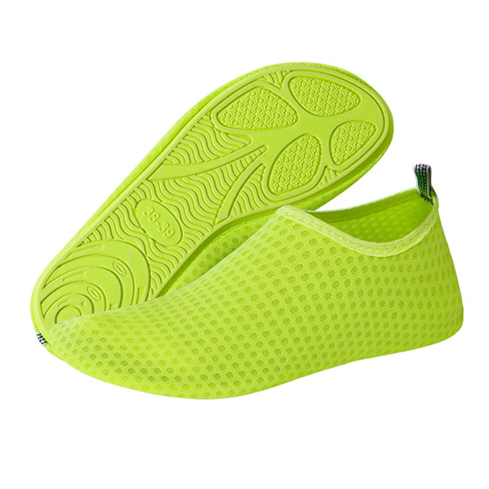 Water Shoes Rubber Sole Mesh Hole
