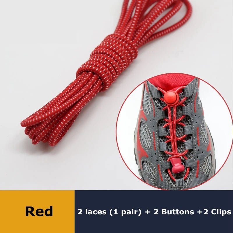 1Pair Shoelaces for Sneaker Elastic