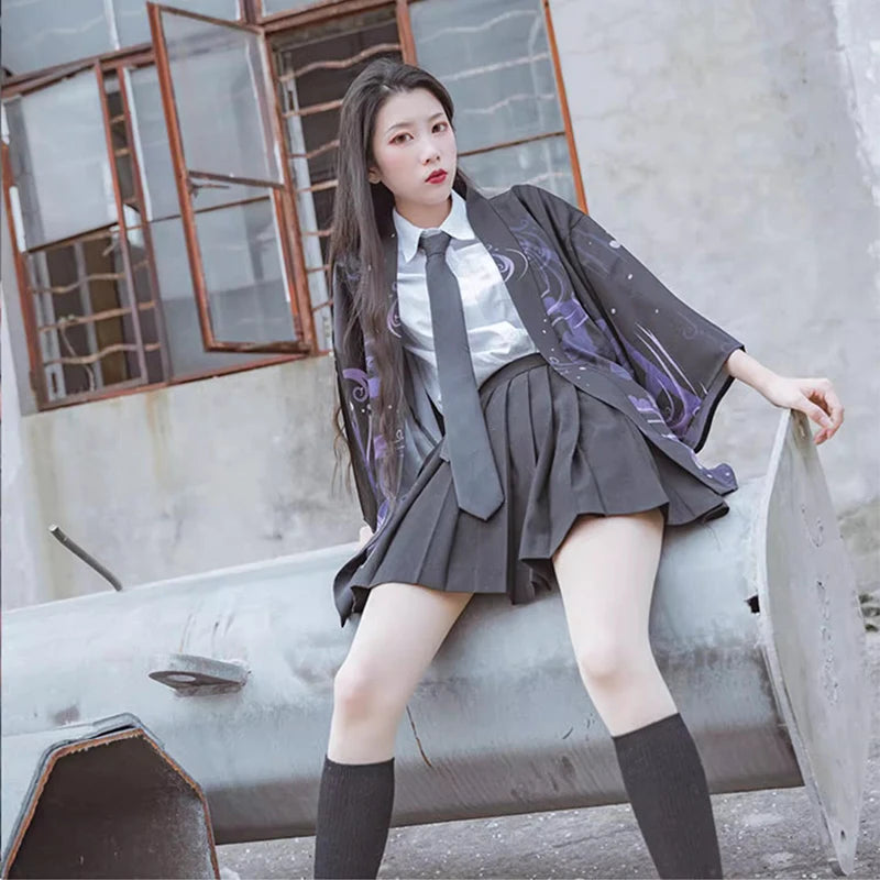 Japanese Yukata Streetwear Shirt