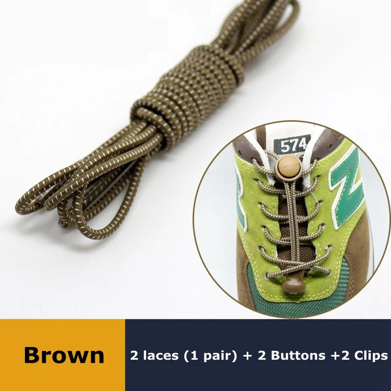 1Pair Shoelaces for Sneaker Elastic