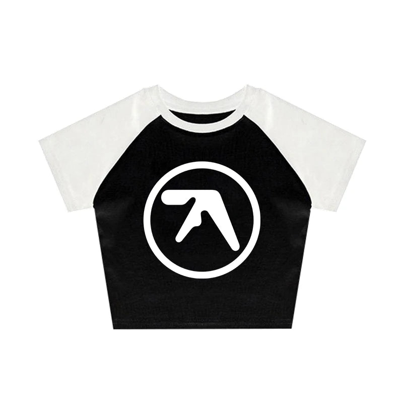 Punk Aphex Twin Print T-Shirt Oversize