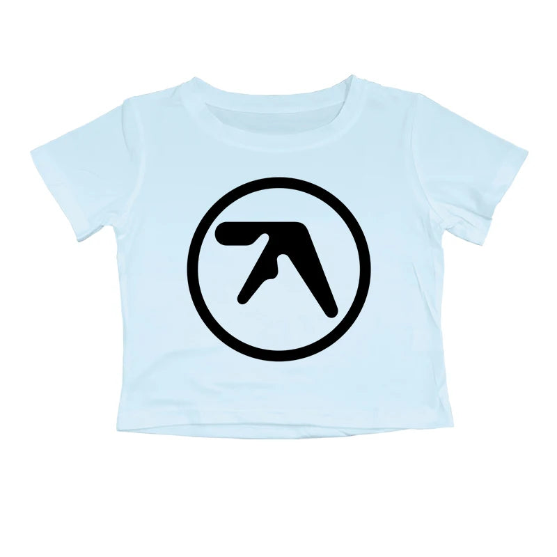 Punk Aphex Twin Print T-Shirt Oversize