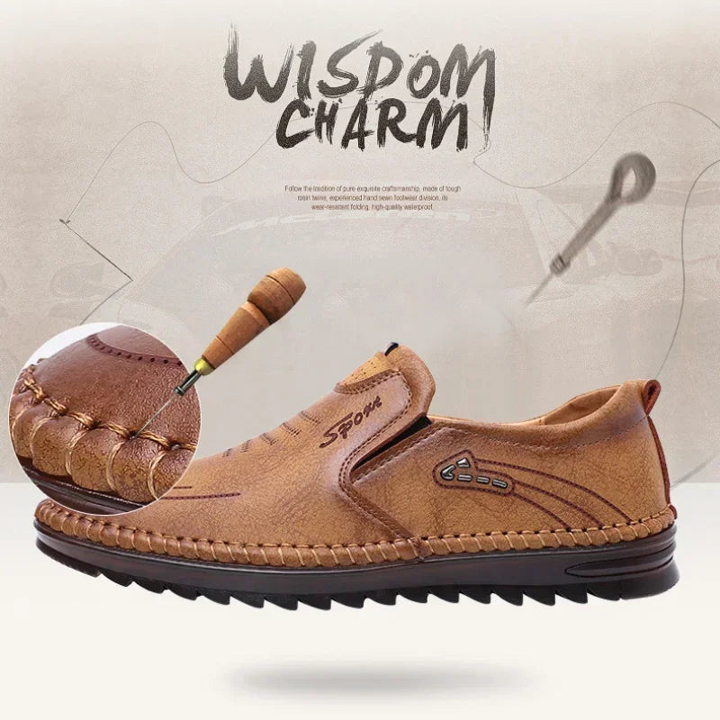 High Quality Men Shoes Handmade Leather Footwear