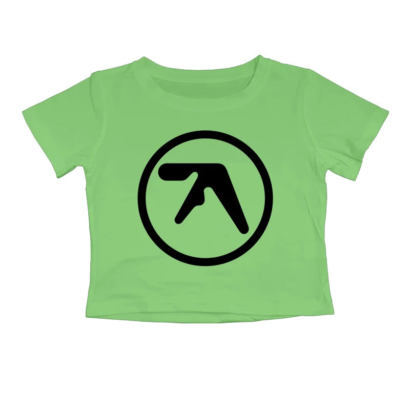 Punk Aphex Twin Print T-Shirt Oversize
