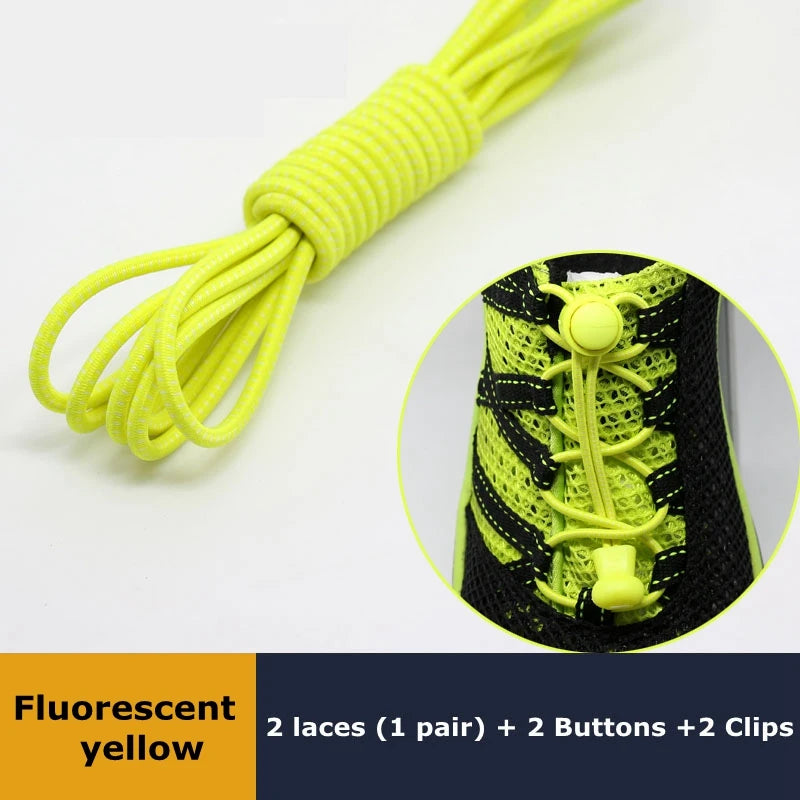 1Pair Shoelaces for Sneaker Elastic