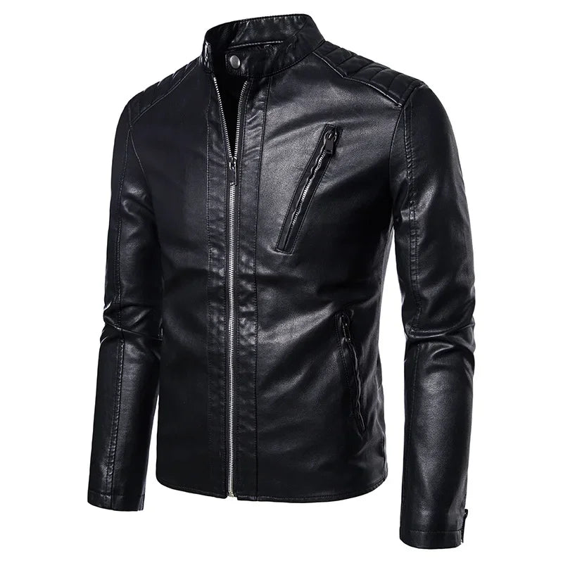Stand Collar Jackets Fashion Casual