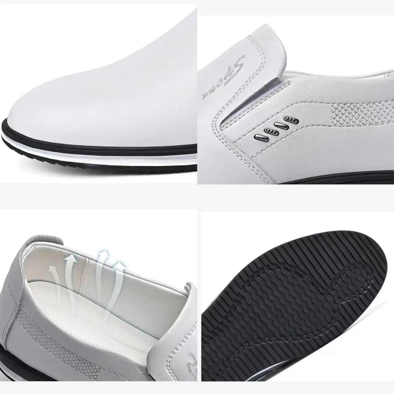 Brand Leather Shoes for Men Designer Loafers