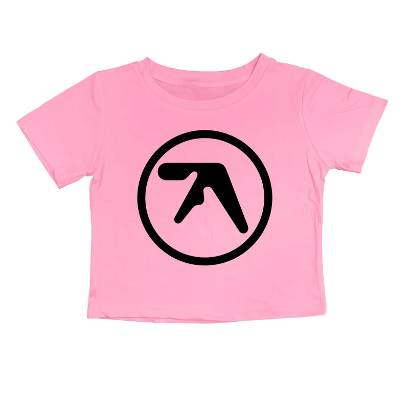 Punk Aphex Twin Print T-Shirt Oversize