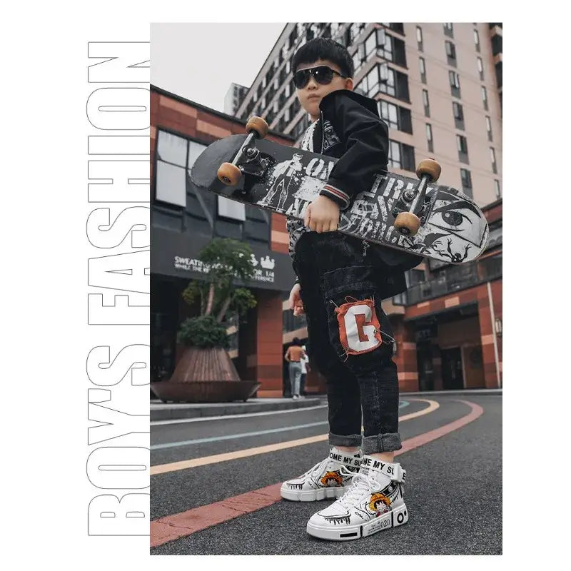 One Piece Luffy High Top Shoes Zoro Anime Sneakers