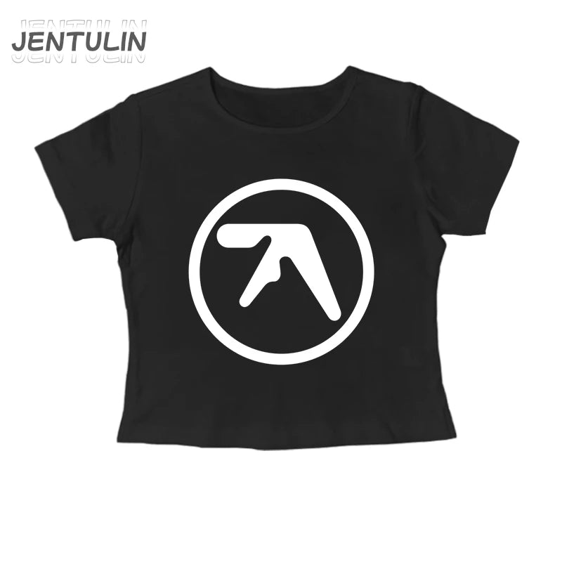 Punk Aphex Twin Print T-Shirt Oversize