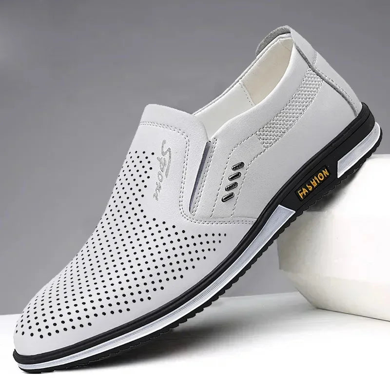 Brand Leather Shoes for Men Designer Loafers