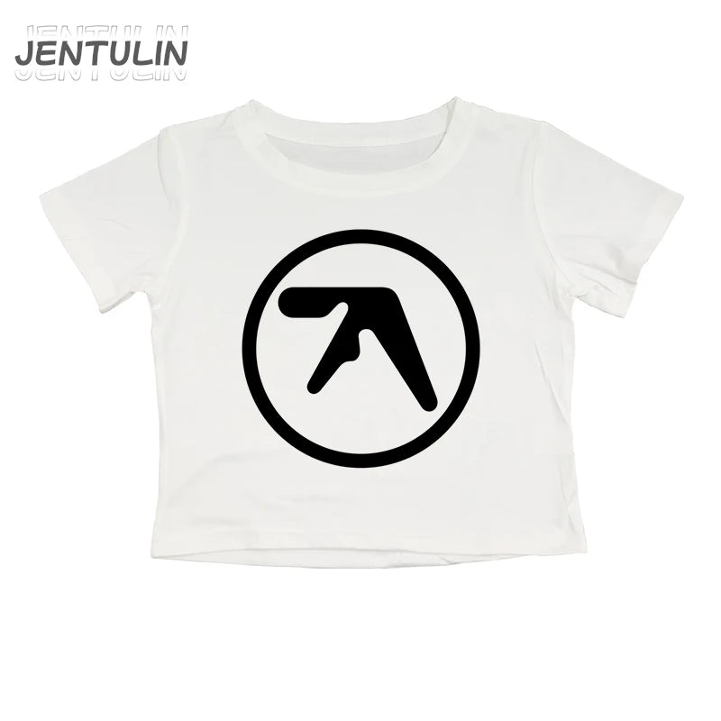 Punk Aphex Twin Print T-Shirt Oversize
