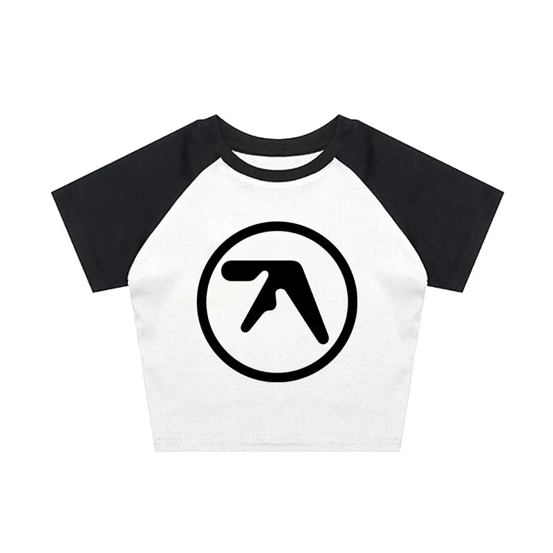 Punk Aphex Twin Print T-Shirt Oversize