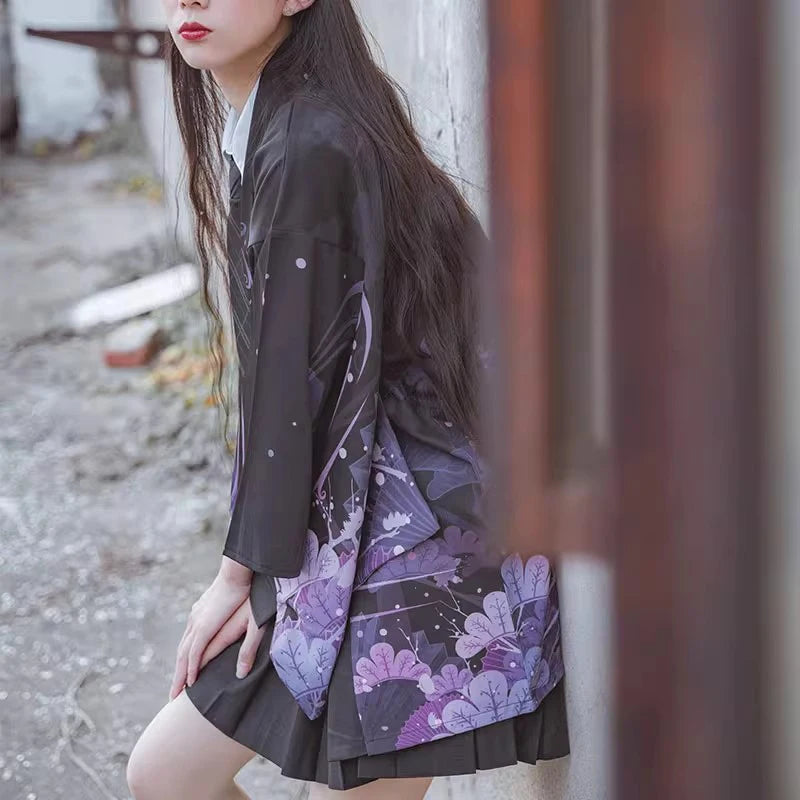 Japanese Yukata Streetwear Shirt