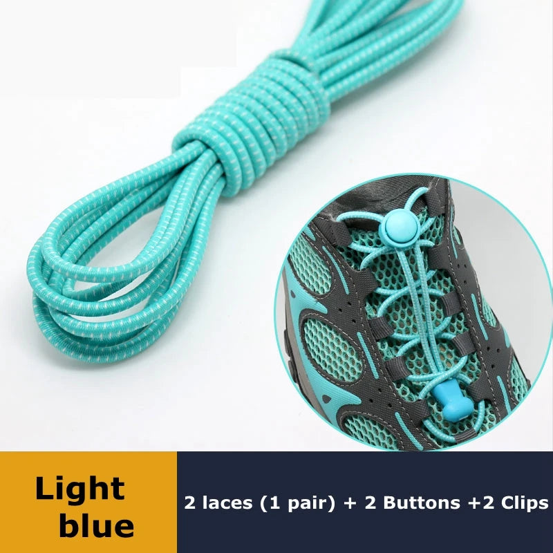 1Pair Shoelaces for Sneaker Elastic