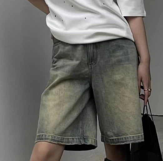 Women’s High-Waist Denim Shorts