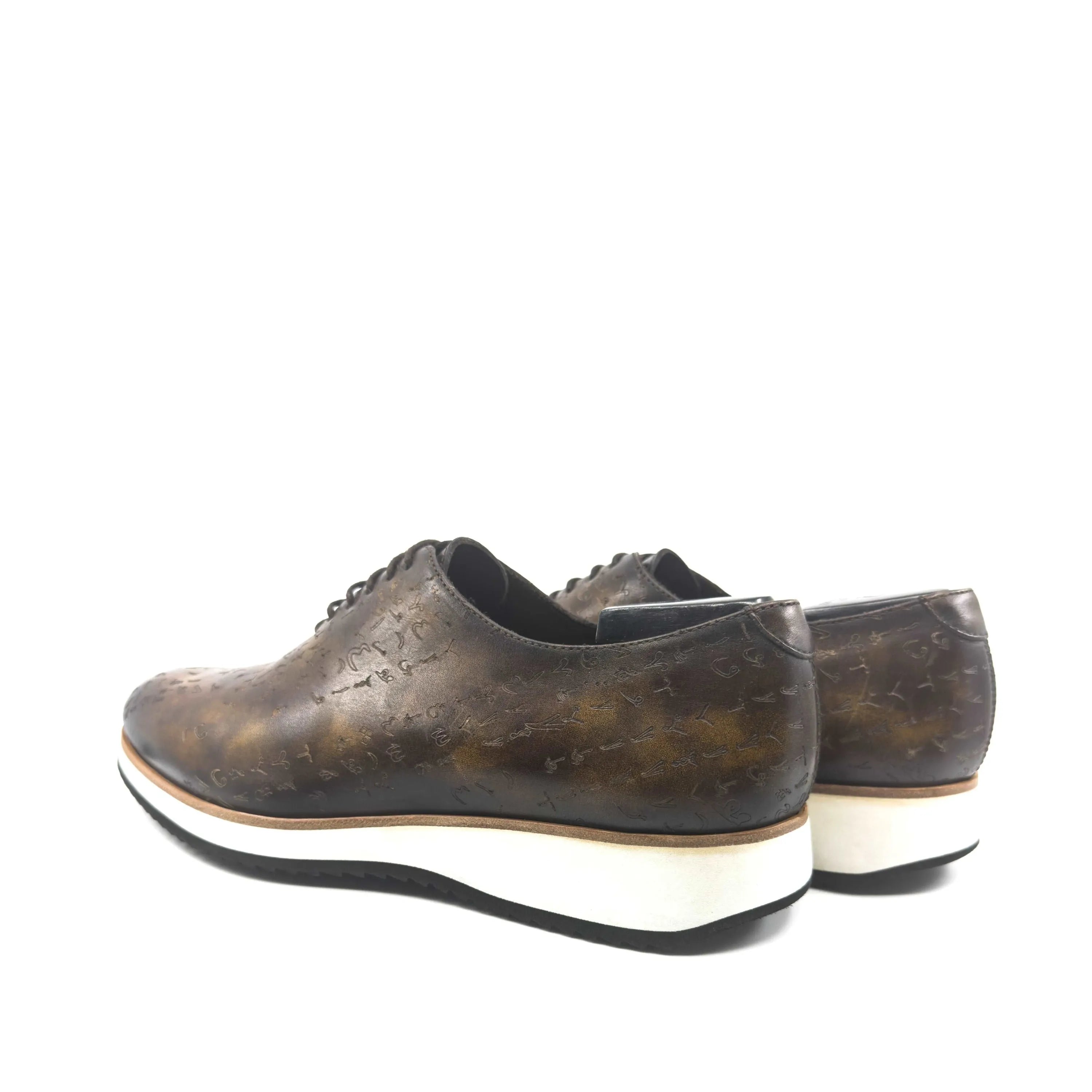 Arabic Matrix II Patina Wholecut Shoes