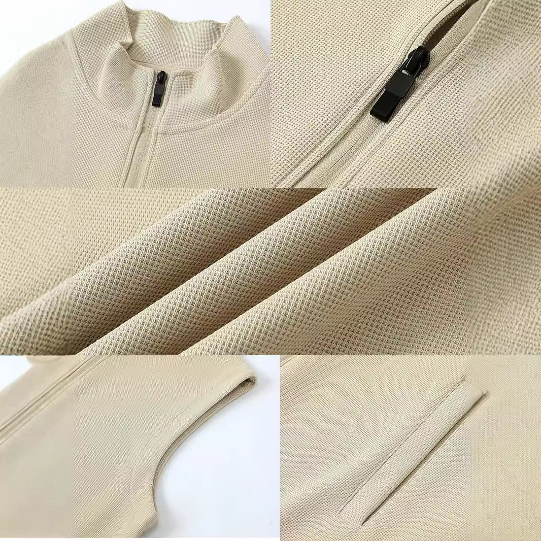 Solid Color Hoodie Vest For Women